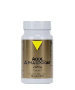 Acide Alpha Lipoïque – 200 mg – 30 comprimés – Vitall+